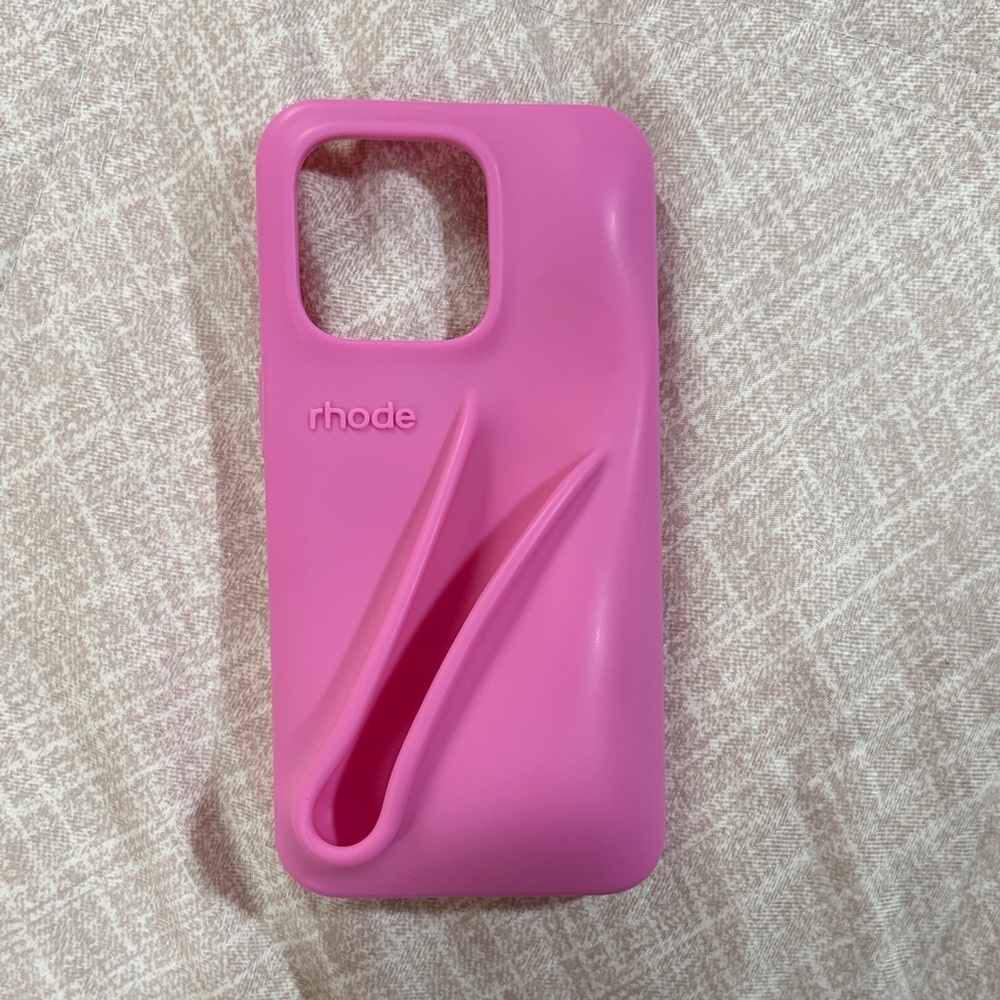 RHODE Pink Phone Case Shade Shortcake